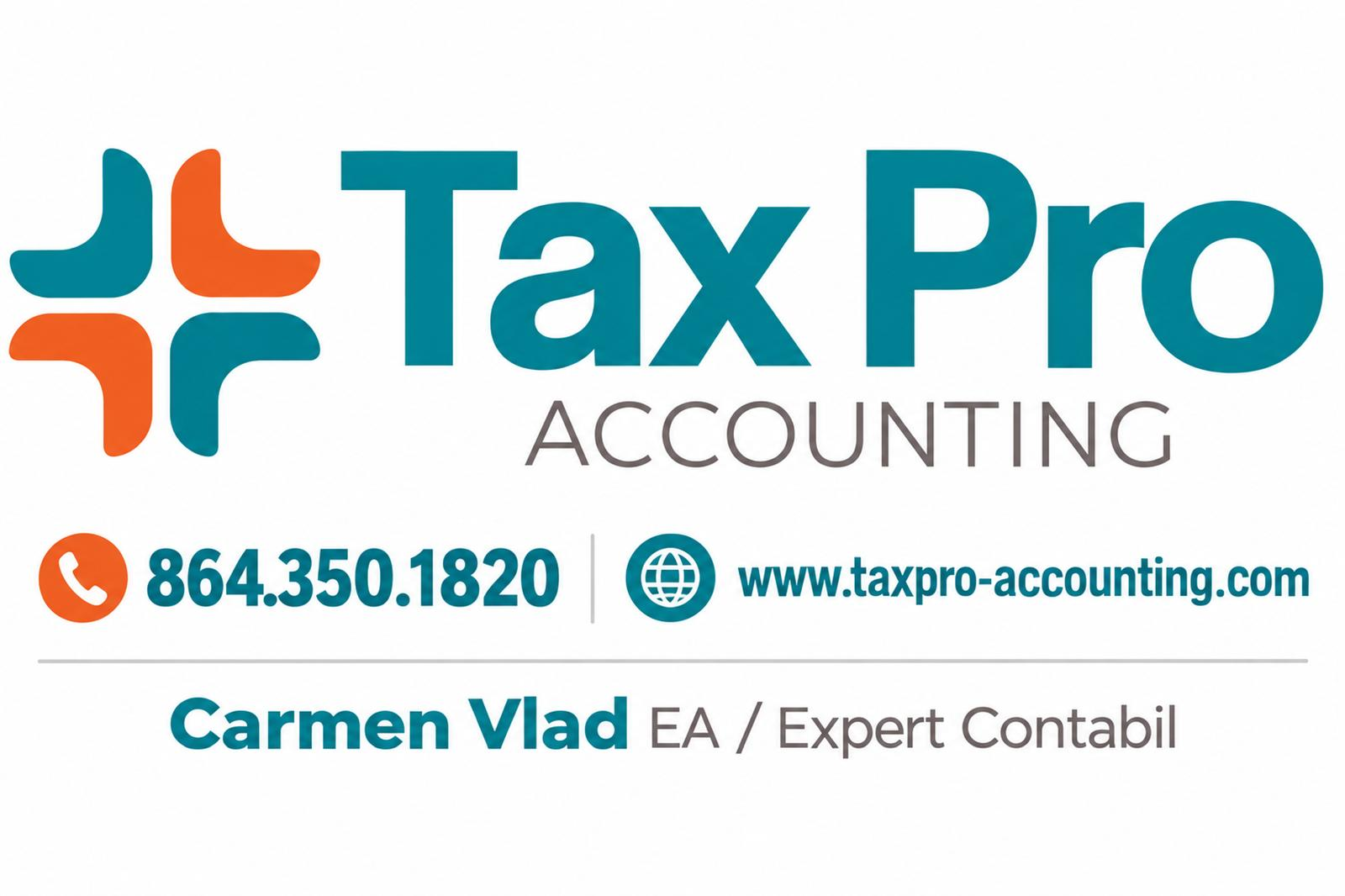 Tax Pro Accounting | Carmen Vlad, Expert Contabil